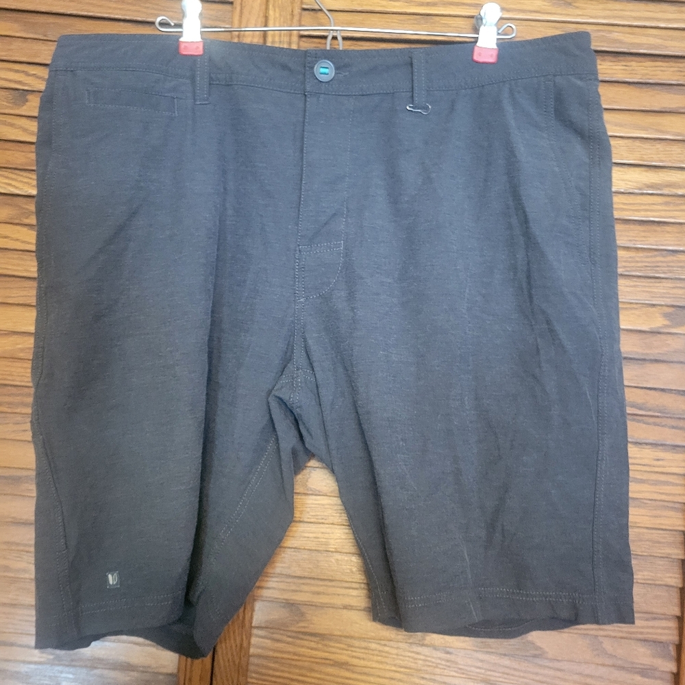 Linksoul Mens Golf Shorts Dark Heather Gray Size 38